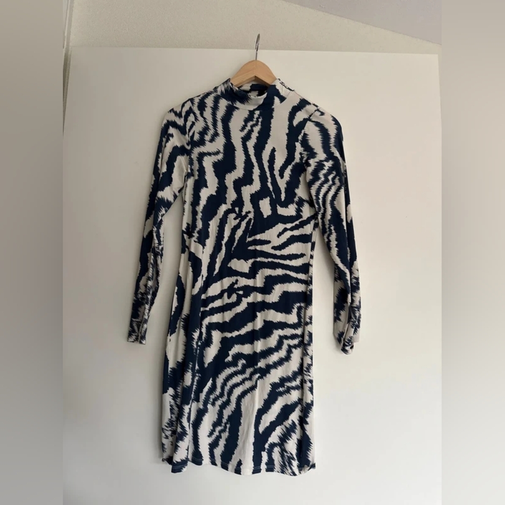 Ted Baker Monochrome Long Sleeve Dress